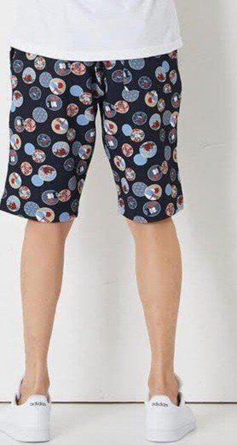 Mサイズ!男気!溢れる!和柄!接触冷感!吸汗速乾!UVカット!サラッワッフル素材!良いとこづくし!ストレッチ!ハーフパンツ!新品! < 男性ファッション  Mサイズ!男気!溢れる!和柄!接触冷感!吸汗速乾!UVカット!サラッワッフル素材!良いとこづくし!ストレッチ!ハーフパンツ!新品! < 男性ファッションの