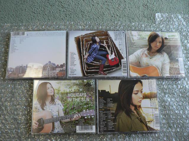 YUI【CAN'T BUY/YESTERDAY/MY SHORT/HOLIDAYS/HOW CRAZY】初回盤DVD付アルバム5枚 < タレントグッズ  YUI【CAN'T BUY/YESTERDAY/MY SHORT/HOLIDAYS/HOW CRAZY】初回盤DVD付アルバム5枚 < タレントグッズの