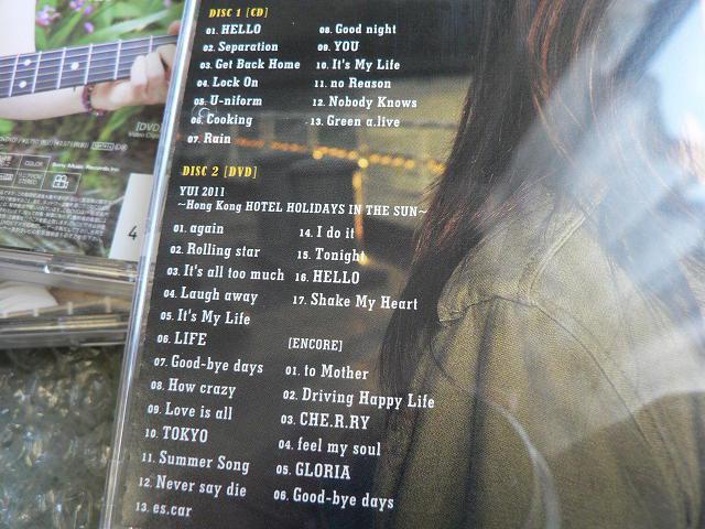 YUI【CAN'T BUY/YESTERDAY/MY SHORT/HOLIDAYS/HOW CRAZY】初回盤DVD付アルバム5枚 < タレントグッズ  YUI【CAN'T BUY/YESTERDAY/MY SHORT/HOLIDAYS/HOW CRAZY】初回盤DVD付アルバム5枚 < タレントグッズの