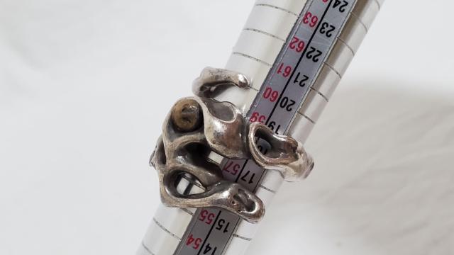 正規良 レア タウジャン Pulse ワイドリング ブラスハートオープンラインバンド SVゴシックアート 脈 指輪 18号 ガクト < 男性アクセサリー/時計  正規良 レア タウジャン Pulse ワイドリング ブラスハートオープンラインバンド SVゴシックアート 脈 指輪 18号 ガクト < 男性アクセサリー/時計の