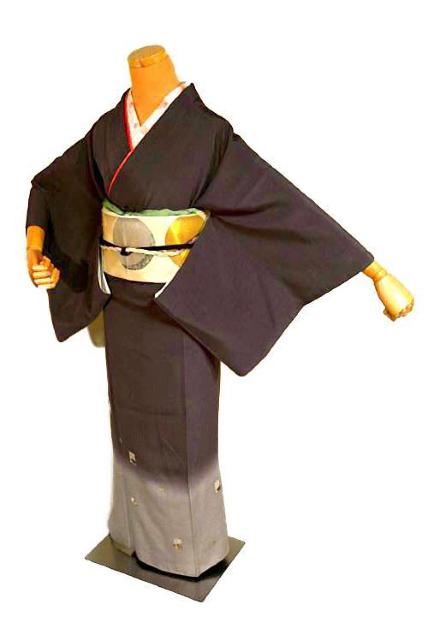 【最高級】新品同様 京友禅作家【松尾光琳】暈し染め 琳派百人一首かるた1つ紋 色留袖 身丈152cm 裄62.5cm T3476 < 女性ファッション 【最高級】新品同様 京友禅作家【松尾光琳】暈し染め 琳派百人一首かるた1つ紋 色留袖 身丈152cm 裄62.5cm T3476 < 女性ファッションの