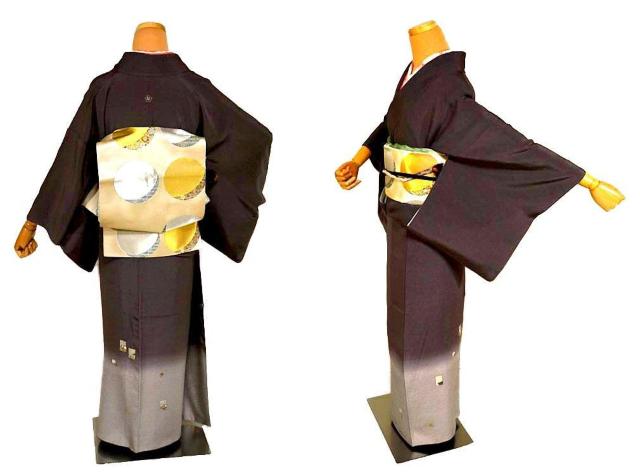 【最高級】新品同様 京友禅作家【松尾光琳】暈し染め 琳派百人一首かるた1つ紋 色留袖 身丈152cm 裄62.5cm T3476 < 女性ファッション 【最高級】新品同様 京友禅作家【松尾光琳】暈し染め 琳派百人一首かるた1つ紋 色留袖 身丈152cm 裄62.5cm T3476 < 女性ファッションの