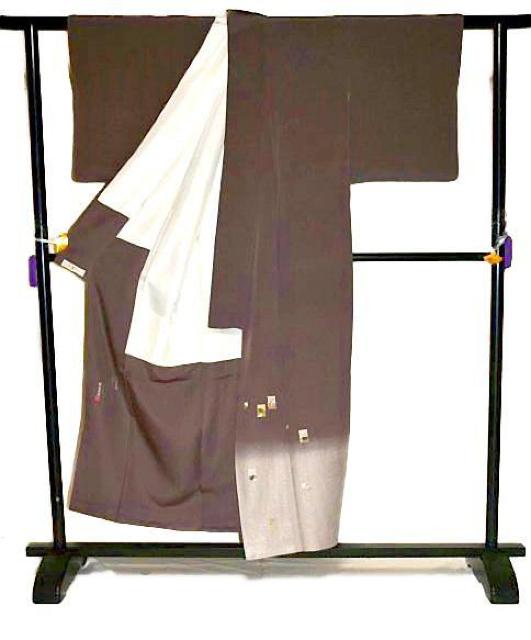 【最高級】新品同様 京友禅作家【松尾光琳】暈し染め 琳派百人一首かるた1つ紋 色留袖 身丈152cm 裄62.5cm T3476 < 女性ファッション 【最高級】新品同様 京友禅作家【松尾光琳】暈し染め 琳派百人一首かるた1つ紋 色留袖 身丈152cm 裄62.5cm T3476 < 女性ファッションの