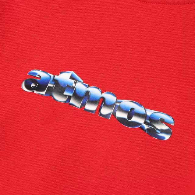 Vi ATMOS AgX XEFbg p[J[ M  vI[o[SFRONT LOGO Hooded Sweatshirt  uh 