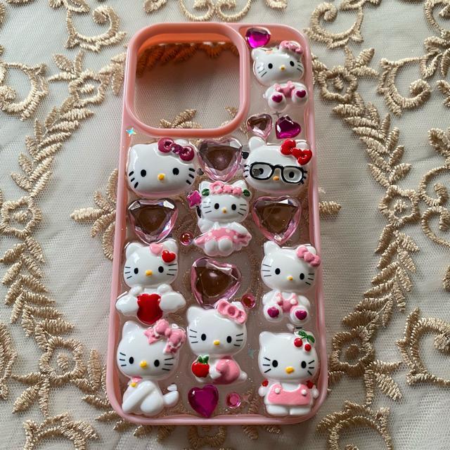 キティちゃん  スマホケース  iPhone15Pro  シリコンケース < 家電/AV  キティちゃん  スマホケース  iPhone15Pro  シリコンケース < 家電/AVの