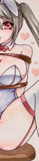 自作イラスト オリジナル バニーガール、同人、男性向け < アニメ/コミック/キャラクター 自作イラスト オリジナル バニーガール、同人、男性向け < アニメ/コミック/キャラクターの