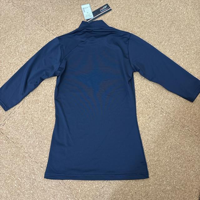 新品未使用タグ付きSサイズ アンダーシャツ7分袖 ネイビーA < レジャー/スポーツ  新品未使用タグ付きSサイズ アンダーシャツ7分袖 ネイビーA < レジャー/スポーツの