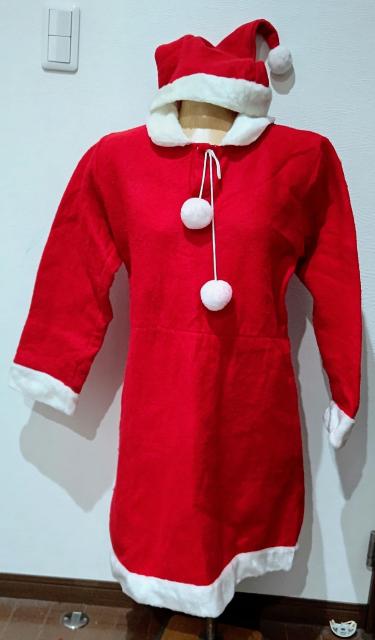 ビッグサイズ★レディースサンタ★ワンピース★男女兼用★Xmas★サンタクロース★大きいサイズ★クリスマスコス★美品★送料無料 < 女性ファッション  ビッグサイズ★レディースサンタ★ワンピース★男女兼用★Xmas★サンタクロース★大きいサイズ★クリスマスコス★美品★送料無料 < 女性ファッションの