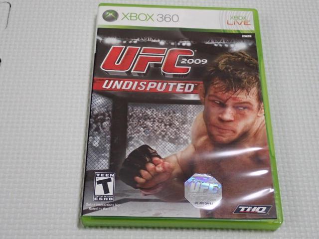 xbox360UFC UNDISPUTED 2009 CO kĔ   Q[{/\tg 