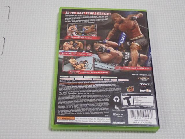 xbox360UFC UNDISPUTED 2009 CO kĔ  Q[{/\tg 