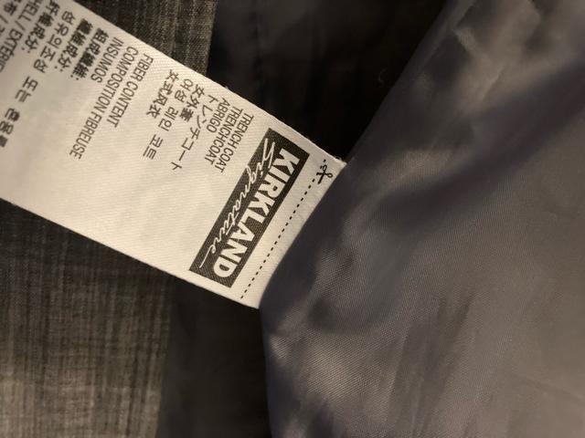 XLカークランドグレーハーフトレンチ < 女性ファッション  XLカークランドグレーハーフトレンチ < 女性ファッションの