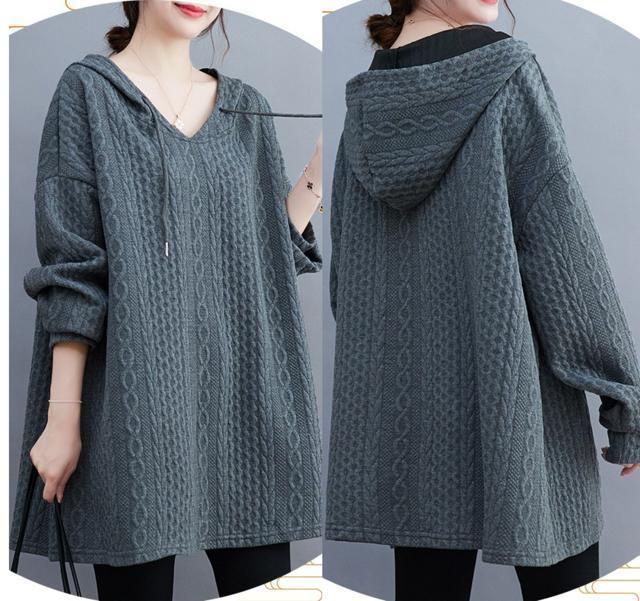 キルト パーカー チュニック ゆったり ワイド グレー 大きいサイズ < 女性ファッション キルト パーカー チュニック ゆったり ワイド グレー 大きいサイズ < 女性ファッションの