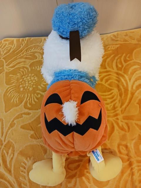 ドナルド ぬいぐるみ ハロウィン 大きい ディズニー カボチャ < アニメ/コミック/キャラクター ドナルド ぬいぐるみ ハロウィン 大きい ディズニー カボチャ < アニメ/コミック/キャラクターの
