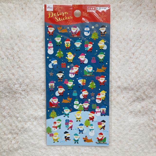 �V�i �N���X�}�X�f�U�C�� �X�e�b�J�[ �V�[�� �T���^�N���[�X �I�^�� �R���[�W�� �f�R N2m  �� �C���e���A/���C�t�� 