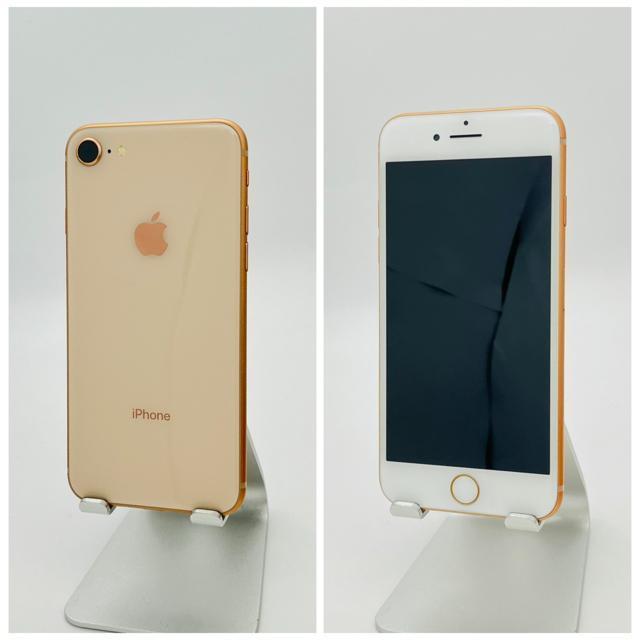 S 100% iPhone 8 64 GB SIM�t���[ �S�[���h �{�� �� �Ɠd/AV�� 