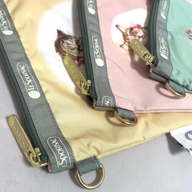 ☆新品未使用☆LeSportsac レスポートサック ピーターラビット 猫 3連