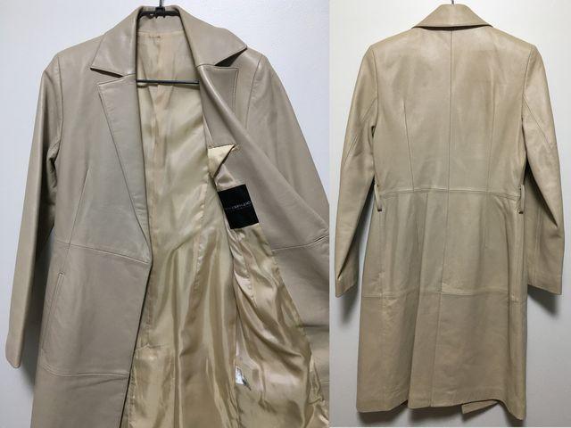 □《NOVESPAZIO/ノーヴェスパジオ》レザーコート サイズ38□ < ブランド □《NOVESPAZIO/ノーヴェスパジオ》レザーコート サイズ38□ < ブランドの
