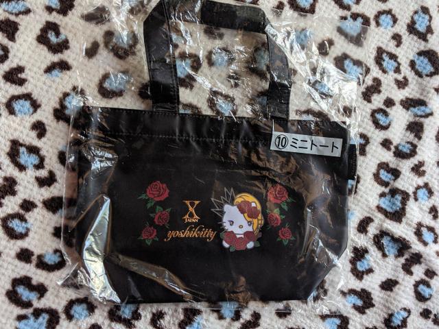 ヨシキティ yoshikitty ヨシキティくじ ミニトート 薔薇 刺繍 < おもちゃ  ヨシキティ yoshikitty ヨシキティくじ ミニトート 薔薇 刺繍  < おもちゃの