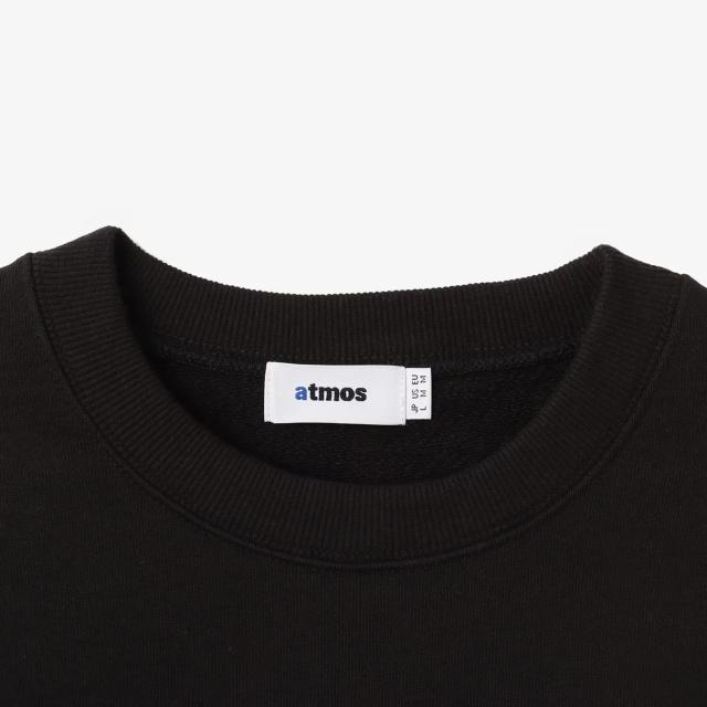 新品 ATMOS アトモス スウェット L 黒 クルーネック サークルロゴ Circle Gradient Logo Sweat < ブランド 新品 ATMOS アトモス スウェット L 黒 クルーネック サークルロゴ Circle Gradient Logo Sweat < ブランドの