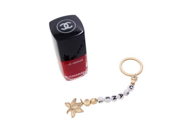 シャネル サブリマージュ ノベルティ キーリング 2024 ヴァニラ COCO ビーズストラップ CHANEL【正規品】 < ブランド  シャネル サブリマージュ ノベルティ キーリング 2024 ヴァニラ COCO ビーズストラップ CHANEL【正規品】 < ブランドの