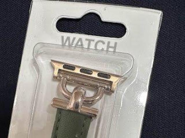 Apple Watch バンド 合皮 38/40/41mm オリーブグリーン+ゴールド2 < 女性アクセサリー/時計 Apple Watch バンド 合皮 38/40/41mm オリーブグリーン+ゴールド2 < 女性アクセサリー/時計の