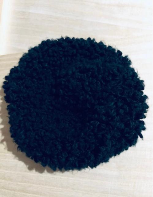 OZOC オゾック モコモコ ニット帽 黒 < ブランド OZOC オゾック モコモコ ニット帽 黒 < ブランドの