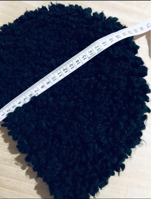 OZOC オゾック モコモコ ニット帽 黒 < ブランド OZOC オゾック モコモコ ニット帽 黒 < ブランドの