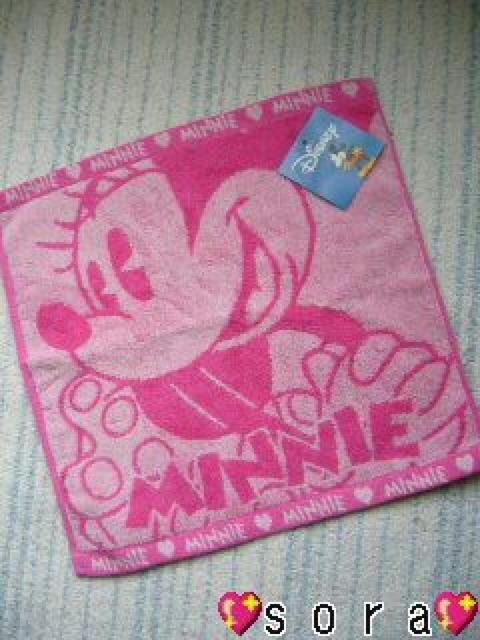 ディズニー【ミニー】可愛い♪学校.オフィス等に ハンドタオル < インテリア/ライフ ディズニー【ミニー】可愛い♪学校.オフィス等に ハンドタオル < インテリア/ライフの