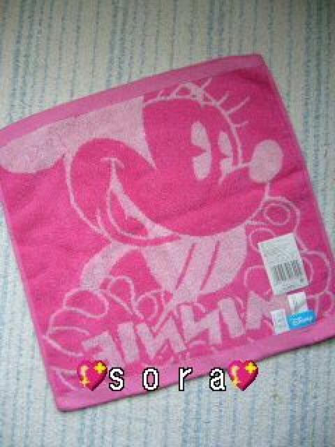 ディズニー【ミニー】可愛い♪学校.オフィス等に ハンドタオル < インテリア/ライフ ディズニー【ミニー】可愛い♪学校.オフィス等に ハンドタオル < インテリア/ライフの