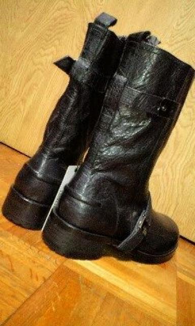 新品NEILBARRETTニールバレット ベルト巻レザーブーツ 42 < ブランド  新品NEILBARRETTニールバレット ベルト巻レザーブーツ 42 < ブランドの