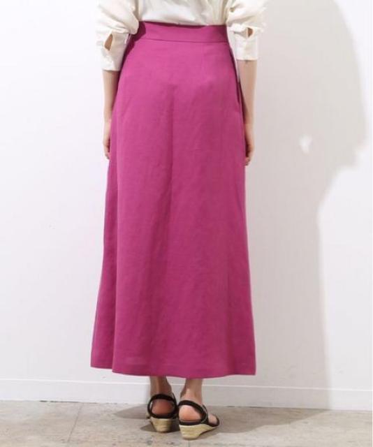 定価17,280円●リネン混ブライトオックスロングスカート●ROPE'ロペ●ピンク < ブランド 定価17,280円●リネン混ブライトオックスロングスカート●ROPE'ロペ●ピンク < ブランドの