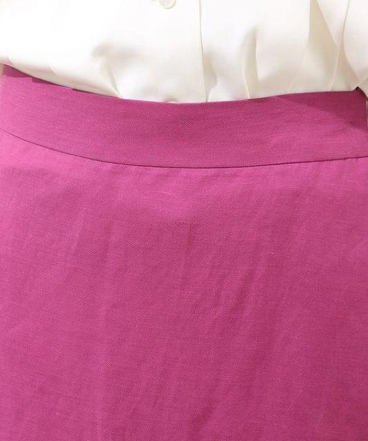 定価17,280円●リネン混ブライトオックスロングスカート●ROPE'ロペ●ピンク < ブランド 定価17,280円●リネン混ブライトオックスロングスカート●ROPE'ロペ●ピンク < ブランドの