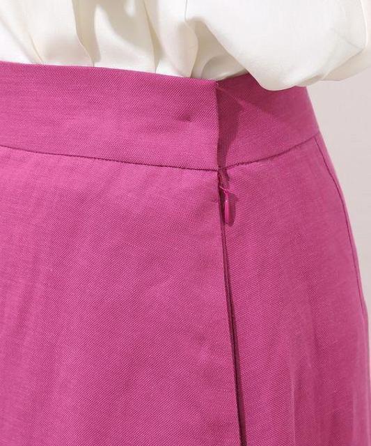 定価17,280円●リネン混ブライトオックスロングスカート●ROPE'ロペ●ピンク < ブランド 定価17,280円●リネン混ブライトオックスロングスカート●ROPE'ロペ●ピンク < ブランドの