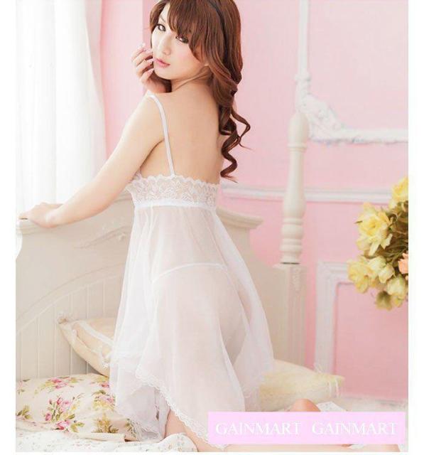 ベビードール ホワイト < 女性ファッション  ベビードール ホワイト < 女性ファッションの