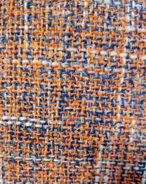 オレンジ ツイード ミニポーチ < 女性ファッション  オレンジ ツイード ミニポーチ < 女性ファッションの