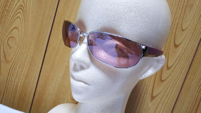 正規良 激レア 浜田省吾着 同型 プラダ ロゴ メタルサングラス 紫系 スポーティーモデル シャイニーSV MyFirstLove < ブランド  正規良 激レア 浜田省吾着 同型 プラダ ロゴ メタルサングラス 紫系 スポーティーモデル シャイニーSV MyFirstLove < ブランドの