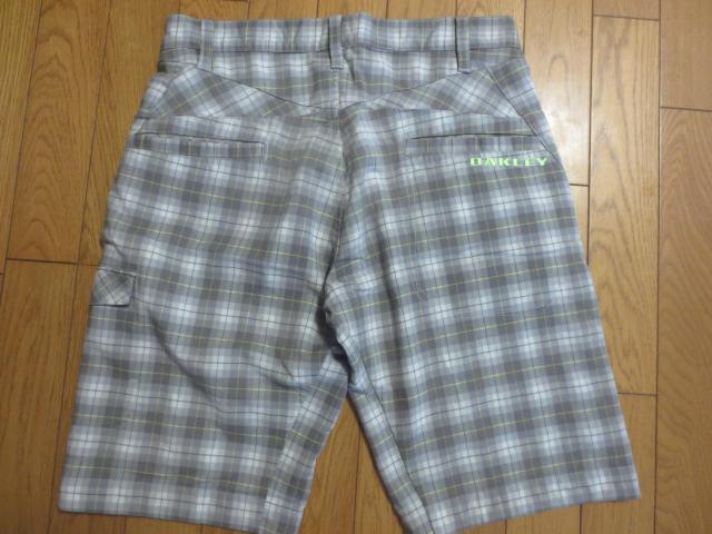 OAKLEY  オークリー 綿×ポリエステル ハーフパンツ 32 < ブランド  OAKLEY  オークリー 綿×ポリエステル ハーフパンツ 32 < ブランドの