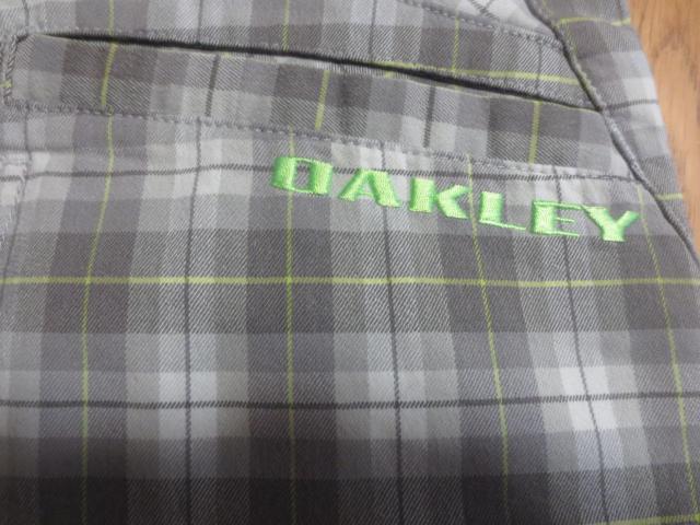OAKLEY  オークリー 綿×ポリエステル ハーフパンツ 32 < ブランド  OAKLEY  オークリー 綿×ポリエステル ハーフパンツ 32 < ブランドの
