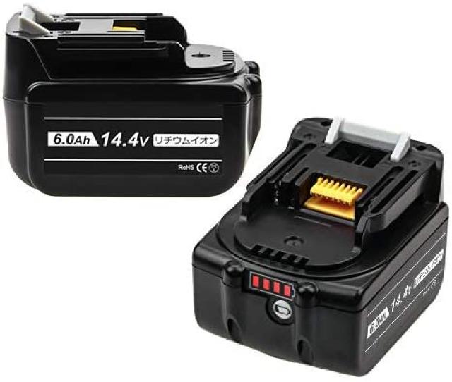 マキタ 14.4v バッテリー 互換品 BL1460B 二個セット < ペット/手芸/園芸  マキタ 14.4v バッテリー 互換品 BL1460B 二個セット  < ペット/手芸/園芸の
