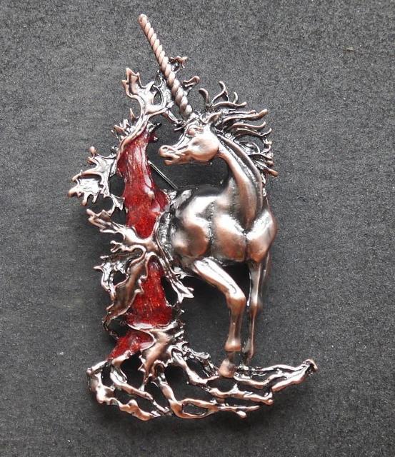 新品アンティーク調ユニコーン一角獣ブローチ 大きめ  < 女性アクセサリー/時計  新品アンティーク調ユニコーン一角獣ブローチ 大きめ   < 女性アクセサリー/時計の