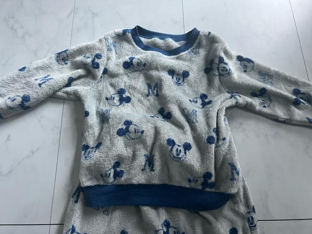 mickeyモコモコパジャマ★120cm < キッズ/ベビー  mickeyモコモコパジャマ★120cm < キッズ/ベビーの