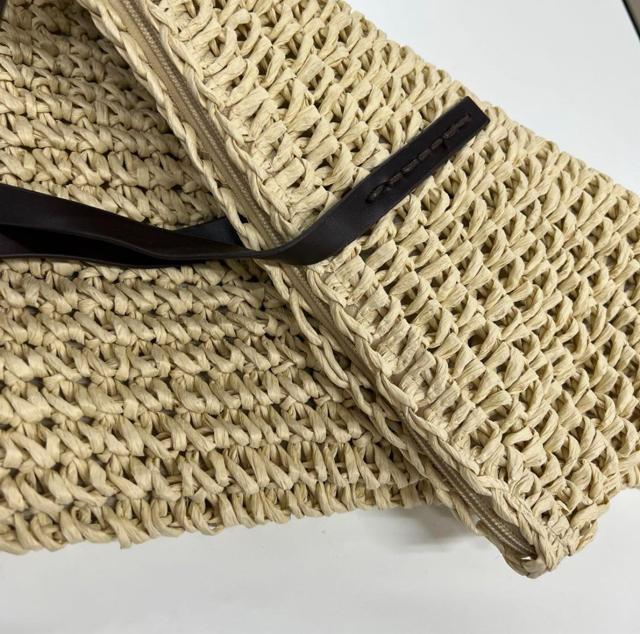 新品 かごトートバック ベージュ < 女性ファッション  新品 かごトートバック ベージュ < 女性ファッションの