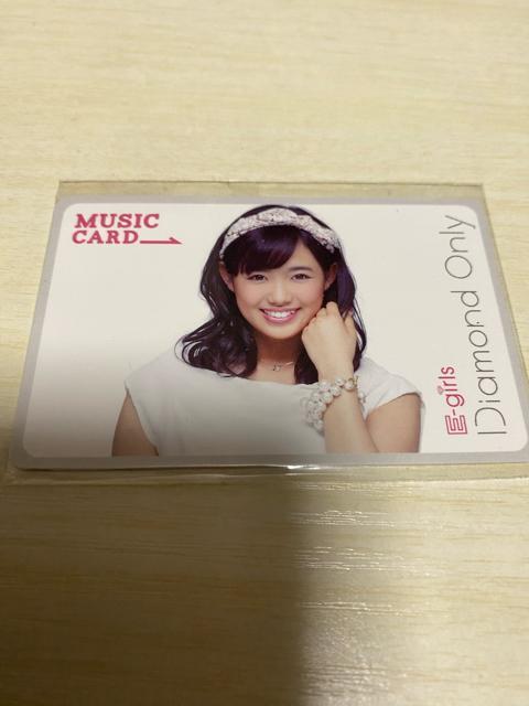 E-girls 山口乃々華 MCカード < タレントグッズ  E-girls 山口乃々華 MCカード  < タレントグッズの