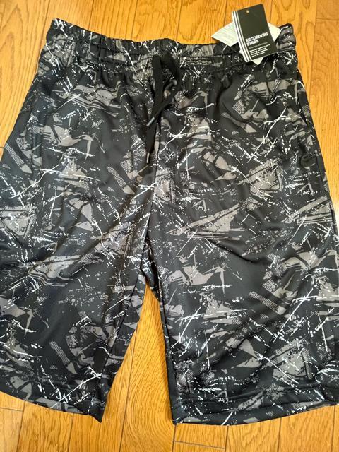 Lサイズ!高貴紳士的!かっこいい!ツルサラッとメッシュ素材!両サイドand後一つポケット付き!ハーフパンツ! < 男性ファッション  Lサイズ!高貴紳士的!かっこいい!ツルサラッとメッシュ素材!両サイドand後一つポケット付き!ハーフパンツ!  < 男性ファッションの