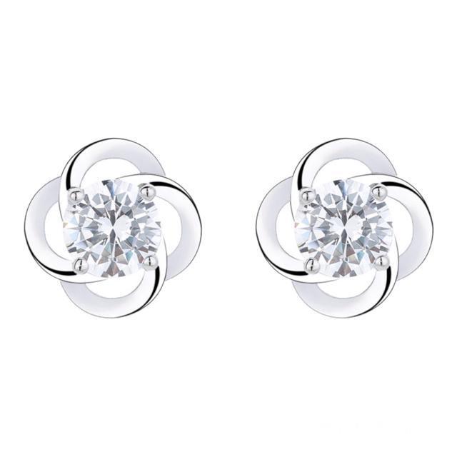 フラワー ピアス シルバー【両耳セット】 < 女性アクセサリー/時計  フラワー ピアス シルバー【両耳セット】  < 女性アクセサリー/時計の