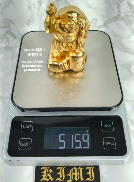 大黒天 Daikokuten Mahakala 9.8cm 3.8inch 仏像 合金製 /24金 開運七福神 仏師 牧田秀雲 < インテリア/ライフ 大黒天 Daikokuten Mahakala 9.8cm 3.8inch 仏像 合金製 /24金 開運七福神 仏師 牧田秀雲 < インテリア/ライフの