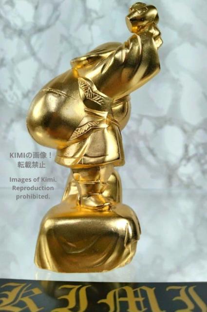 大黒天 Daikokuten Mahakala 9.8cm 3.8inch 仏像 合金製 /24金 開運七福神 仏師 牧田秀雲 < インテリア/ライフ 大黒天 Daikokuten Mahakala 9.8cm 3.8inch 仏像 合金製 /24金 開運七福神 仏師 牧田秀雲 < インテリア/ライフの