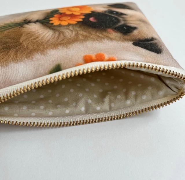 ハンドメイド パグ ポーチ 4点セット < 女性ファッション ハンドメイド パグ ポーチ 4点セット < 女性ファッションの