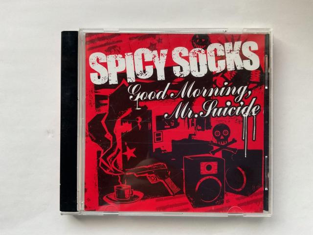 SPICY SOCKS Good Morning, Mr. Suicide スパイシーソックス 帯付きCDアルバム < タレントグッズ SPICY SOCKS Good Morning, Mr. Suicide スパイシーソックス 帯付きCDアルバム < タレントグッズの