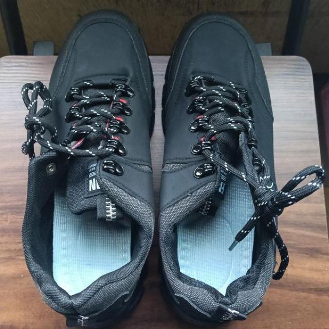 新品 27.5cm メンズ スニーカー ブラック シューズ 靴 普段着 < 男性ファッション 新品 27.5cm メンズ スニーカー ブラック シューズ 靴 普段着 < 男性ファッションの